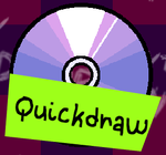 A lavender disc named "Quickdraw"