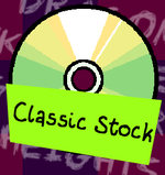 A green disc named "Classic Stock"